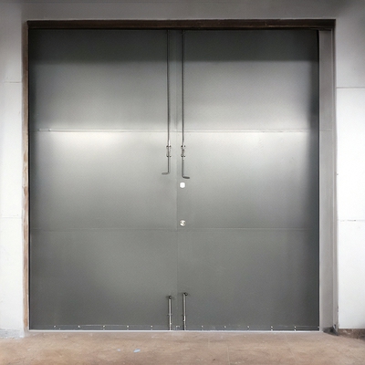 Стальные ворота для гаража